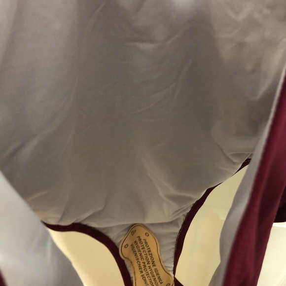 New Cupshe Red Burgundy Plunging Neckline Adjustable Straps Removable Pads L - Picture 6 of 7